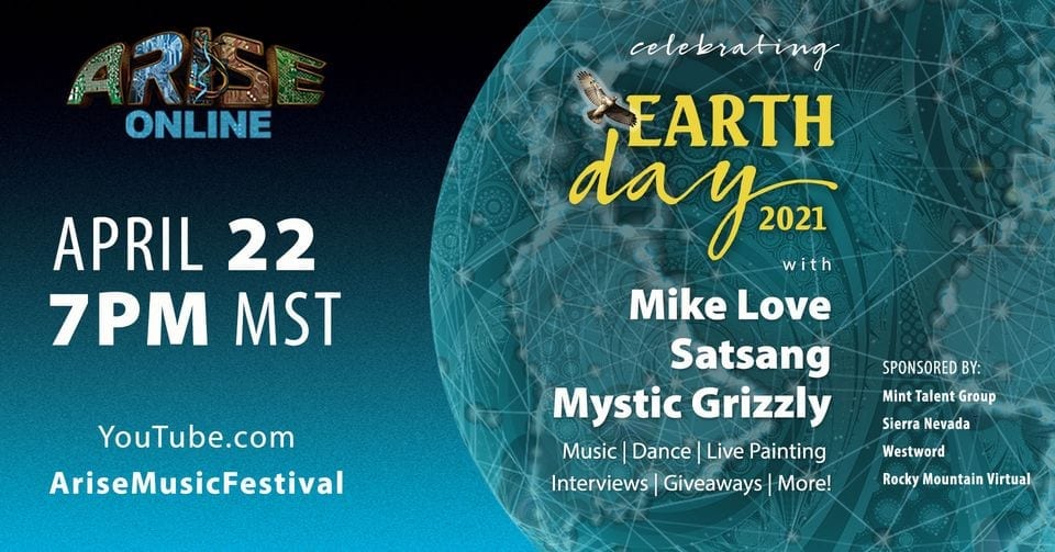 Arise Online Earth Day music event